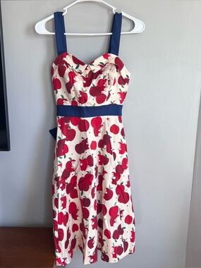 NWT Disney Parks Snow White and the Seven Dwarfs Poison Apple Dress XS